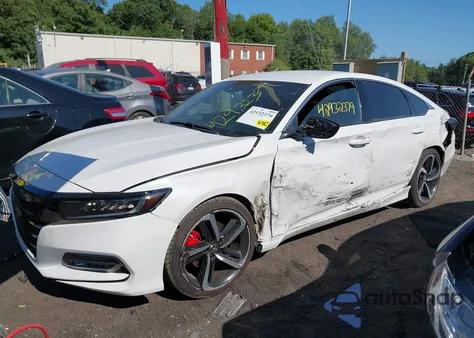 2020 Honda Accord Sport из США, поврежденный, VIN 1HGCV1F30LA001753